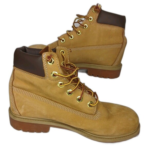 Timberland Other - Timberland 6 Inch PremiumWheatNubuck Boots Women's Size 5.5 WaterproofWorkHiking
